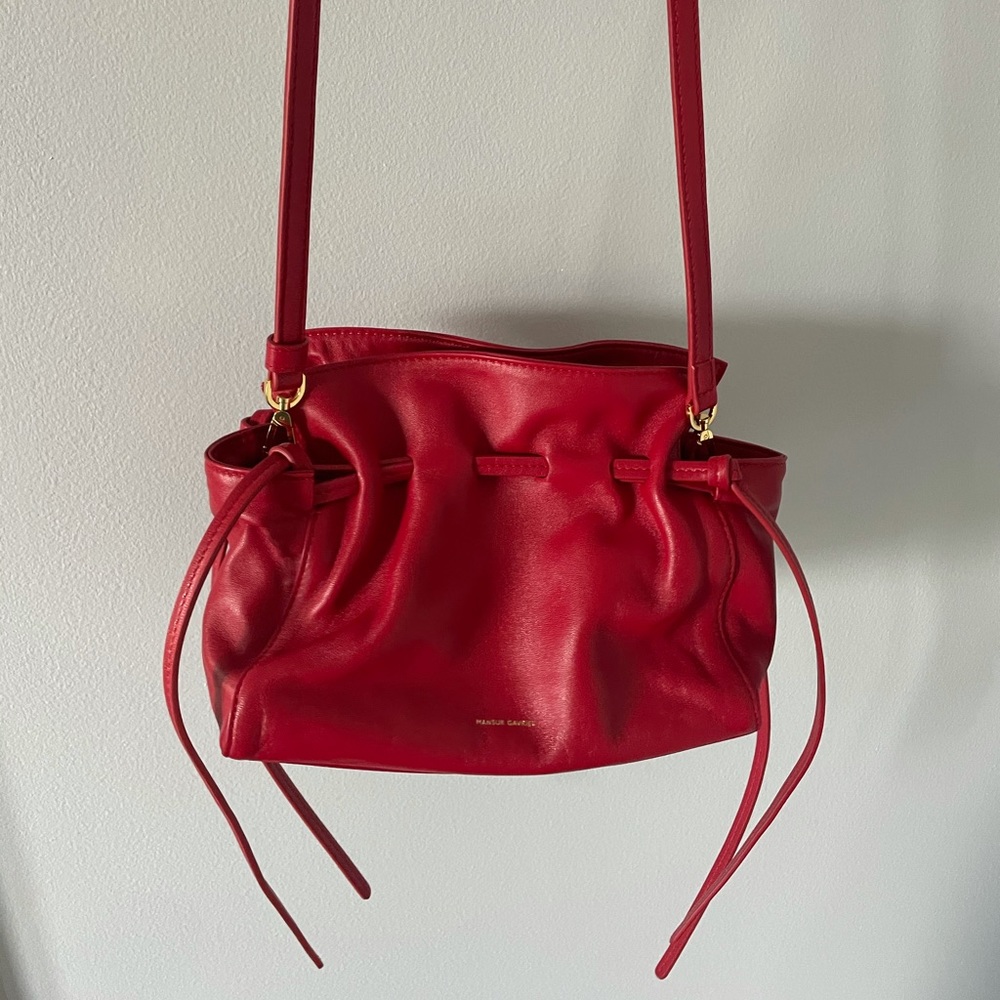 Brand New Mansur Gavriel Leather Crossbody